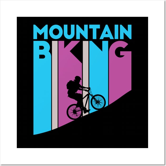 Mountain Biking Wall Art by slawisa